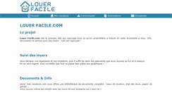 Desktop Screenshot of louerfacile.com