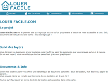 Tablet Screenshot of louerfacile.com